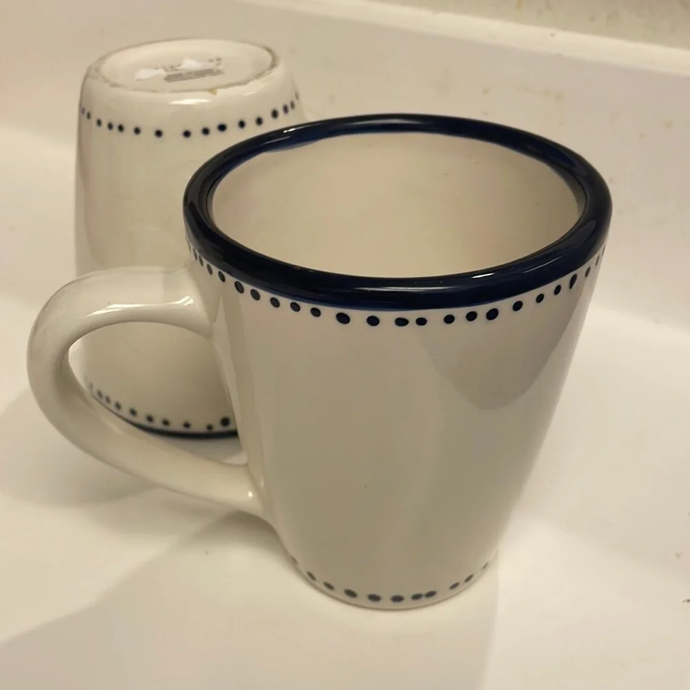 Pottery Barn cup mug set